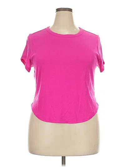 Pre-owned Active By Old Navy Active T-shirt In Pink