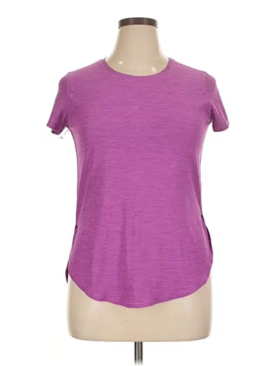Pre-owned Active By Old Navy Active T-shirt In Purple