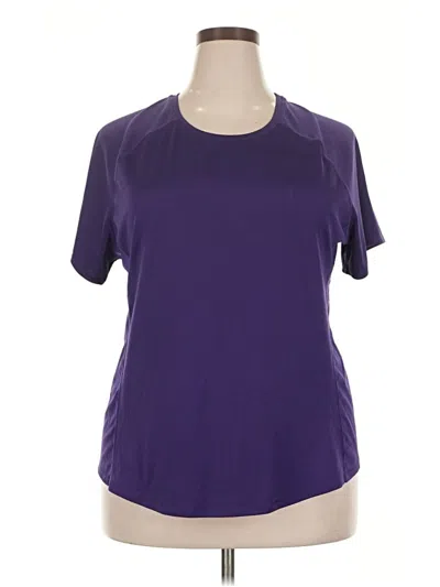 Pre-owned Active By Old Navy Active T-shirt In Purple