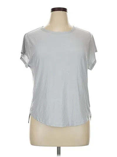 Pre-owned Active By Old Navy Active T-shirt In Silver
