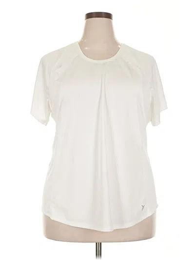 Pre-owned Active By Old Navy Active T-shirt In White