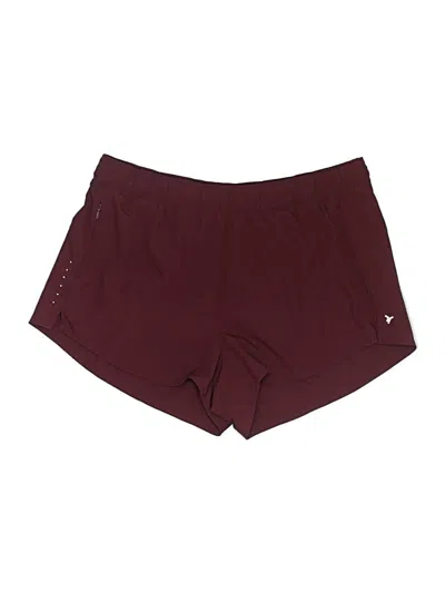 Pre-owned Active By Old Navy Athletic Shorts In Burgundy