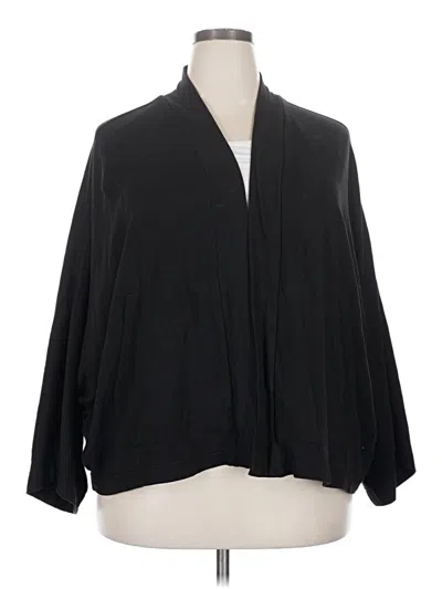 Pre-owned Active By Old Navy Cardigan Sweater In Black