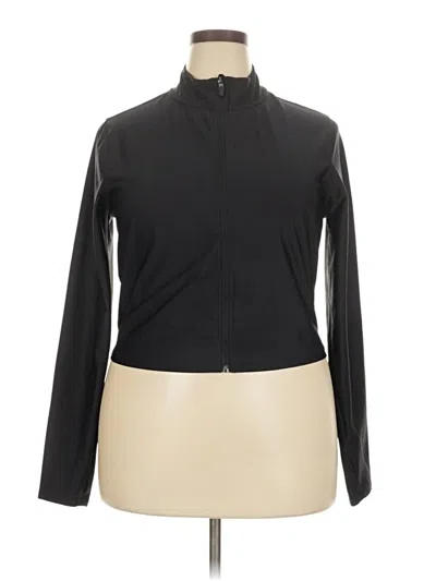 Pre-owned Active By Old Navy Cardigan Sweater In Black