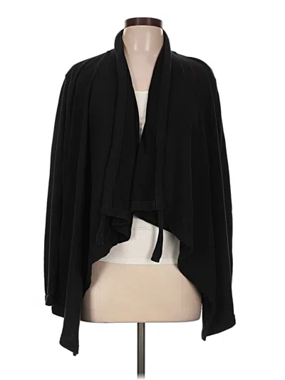 Pre-owned Active By Old Navy Cardigan Sweater In Black