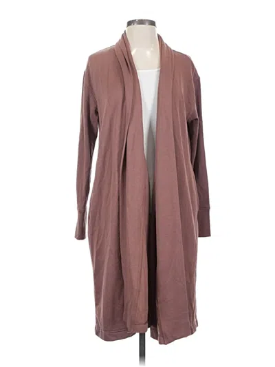 Pre-owned Active By Old Navy Cardigan Sweater In Brown