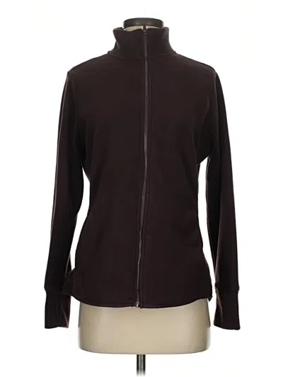 Pre-owned Active By Old Navy Cardigan Sweater In Brown