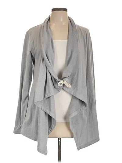 Pre-owned Active By Old Navy Cardigan Sweater In Gray