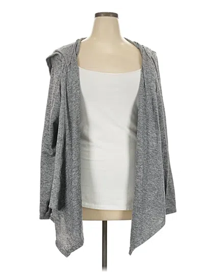 Pre-owned Active By Old Navy Cardigan Sweater In Gray