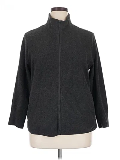 Pre-owned Active By Old Navy Cardigan Sweater In Gray