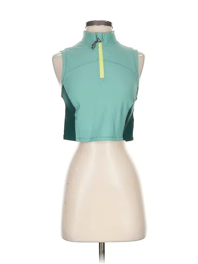 Pre-owned Active By Old Navy Cardigan Sweater In Green