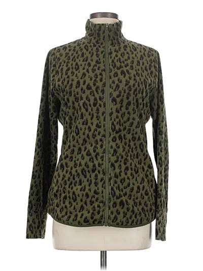 Pre-owned Active By Old Navy Cardigan Sweater In Green
