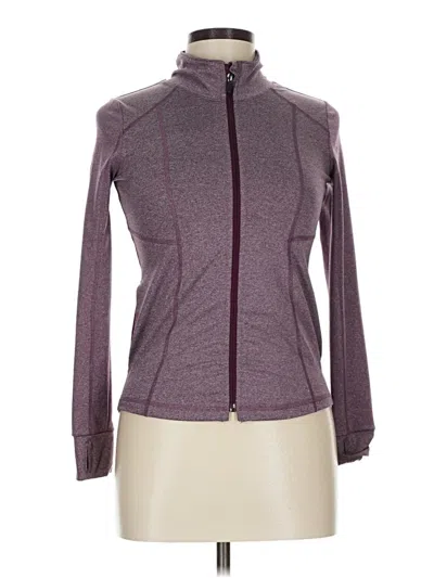 Pre-owned Active By Old Navy Cardigan Sweater In Purple