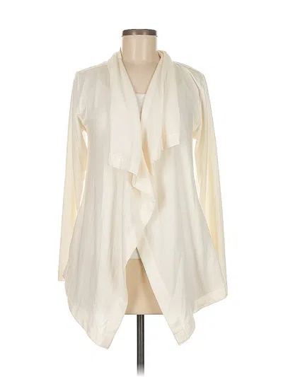 Pre-owned Active By Old Navy Cardigan Sweater In White