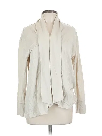 Pre-owned Active By Old Navy Cardigan Sweater In White