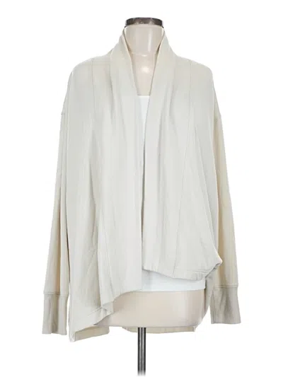 Pre-owned Active By Old Navy Cardigan Sweater In White