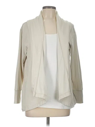 Pre-owned Active By Old Navy Cardigan Sweater In White