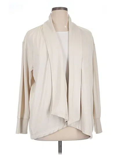 Pre-owned Active By Old Navy Cardigan Sweater In White
