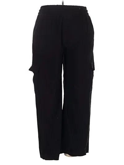Pre-owned Active By Old Navy Cargo Pants In Black
