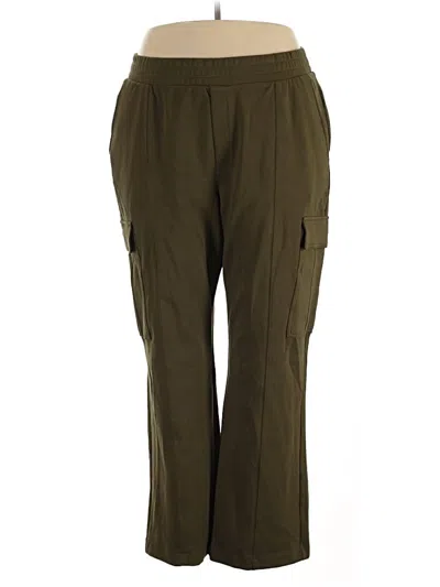 Pre-owned Active By Old Navy Cargo Pants In Green