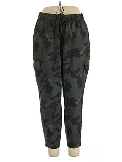 Pre-owned Active By Old Navy Cargo Pants In Green