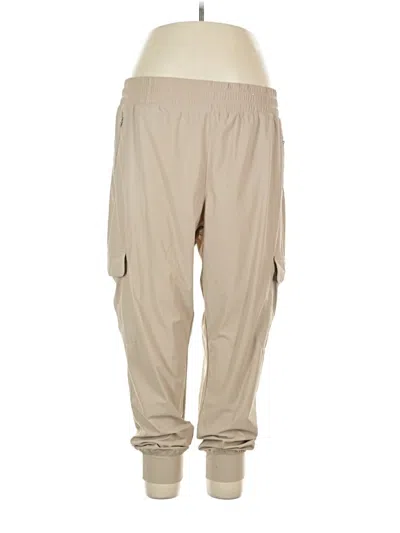 Pre-owned Active By Old Navy Cargo Pants In Tan