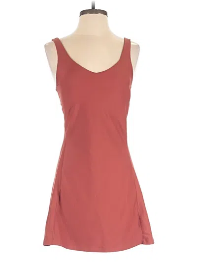Pre-owned Active By Old Navy Casual Dress In Burgundy