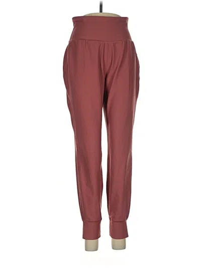 Pre-owned Active By Old Navy Casual Pants In Burgundy