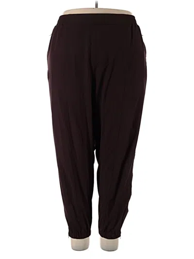 Pre-owned Active By Old Navy Casual Pants In Burgundy