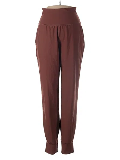 Pre-owned Active By Old Navy Casual Pants In Burgundy