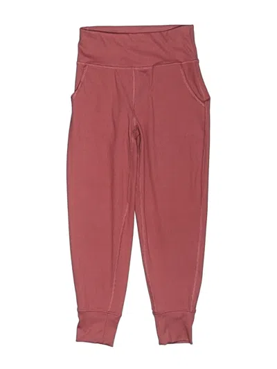 Pre-owned Active By Old Navy Kids' Casual Pants In Burgundy