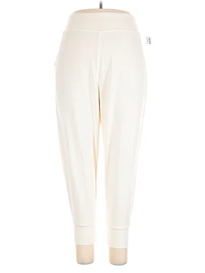 Active By Old Navy Casual Pants In Ivory