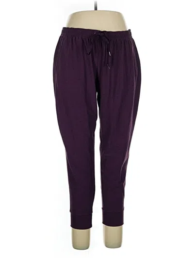 Pre-owned Active By Old Navy Casual Pants In Purple