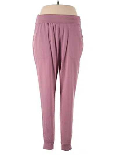 Pre-owned Active By Old Navy Casual Pants In Purple