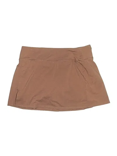 Pre-owned Active By Old Navy Casual Skirt In Brown