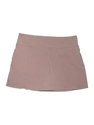 Pre-owned Active By Old Navy Casual Skirt In Brown