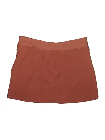 Pre-owned Active By Old Navy Casual Skirt In Brown