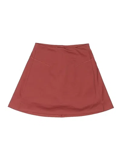 Pre-owned Active By Old Navy Casual Skirt In Burgundy