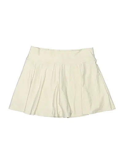 Pre-owned Active By Old Navy Casual Skirt In Ivory