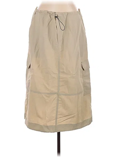 Pre-owned Active By Old Navy Casual Skirt In Tan