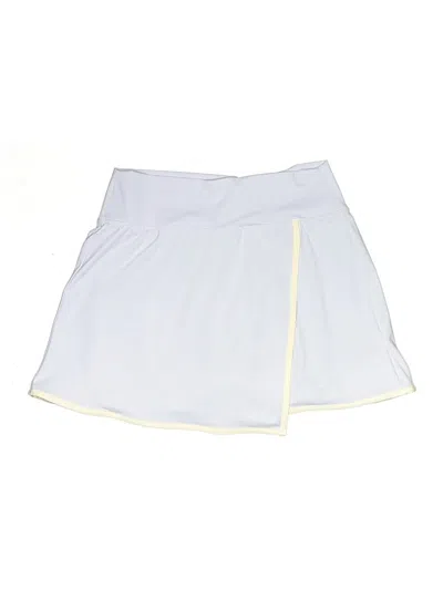Pre-owned Active By Old Navy Casual Skirt In White