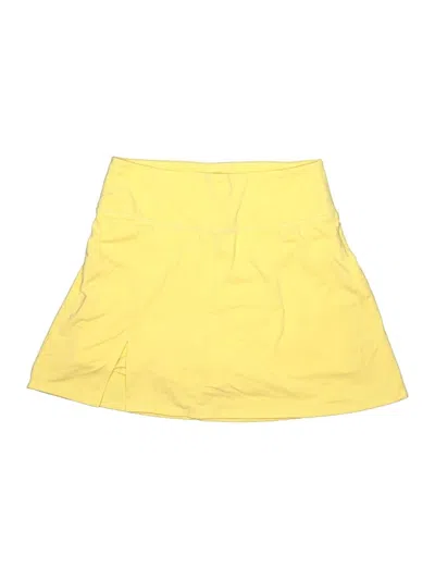 Pre-owned Active By Old Navy Casual Skirt In Yellow