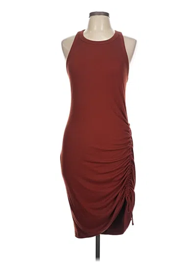 Pre-owned Active By Old Navy Cocktail Dress In Burgundy