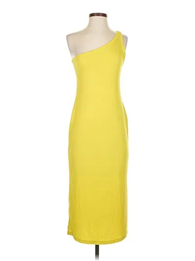 Pre-owned Active By Old Navy Cocktail Dress In Yellow