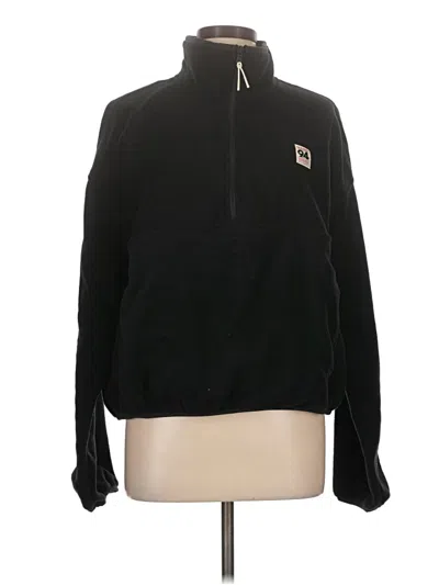Pre-owned Active By Old Navy Fleece Jacket In Black