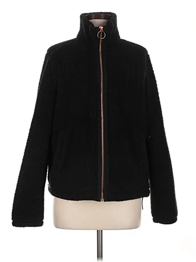 Pre-owned Active By Old Navy Fleece Jacket In Black
