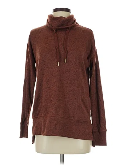 Pre-owned Active By Old Navy Fleece Jacket In Brown