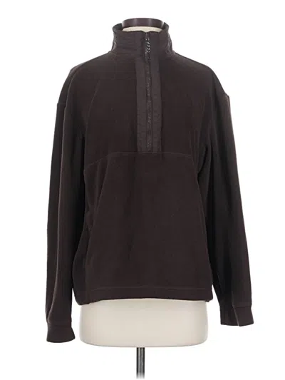 Pre-owned Active By Old Navy Fleece Jacket In Brown