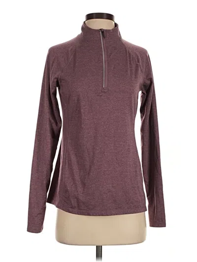 Pre-owned Active By Old Navy Fleece Jacket In Burgundy