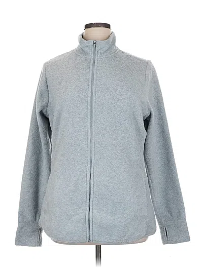 Pre-owned Active By Old Navy Fleece Jacket In Gray